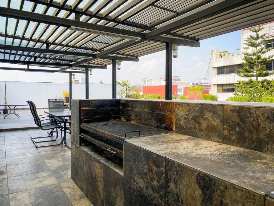 Departamento En La Condesa Roma Ciudad De Mexico Lägenhet Exteriör bild
